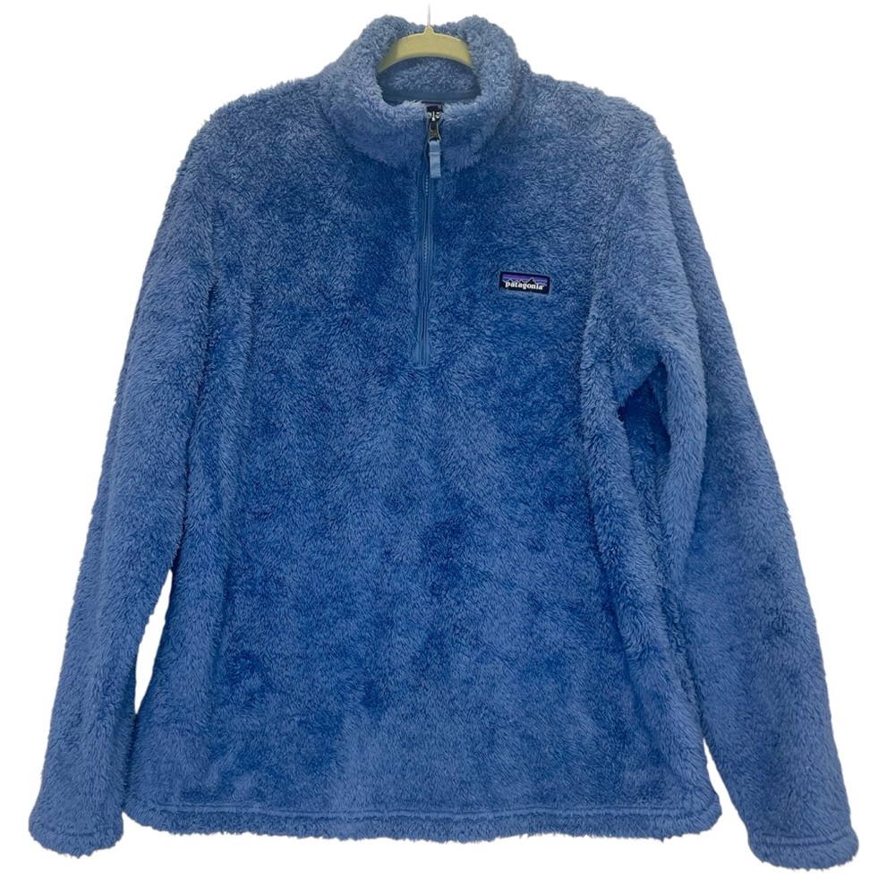 Patagonia Los Gatos Quarter Zip Size XL Pull Over Deep Pile Fleece Comfy